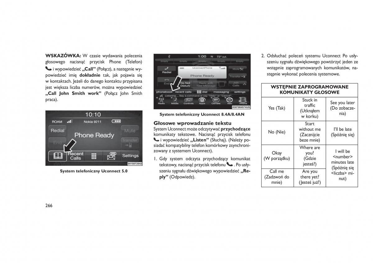 Jeep Grand Cherokee WK2 WH2 instrukcja obslugi / page 270