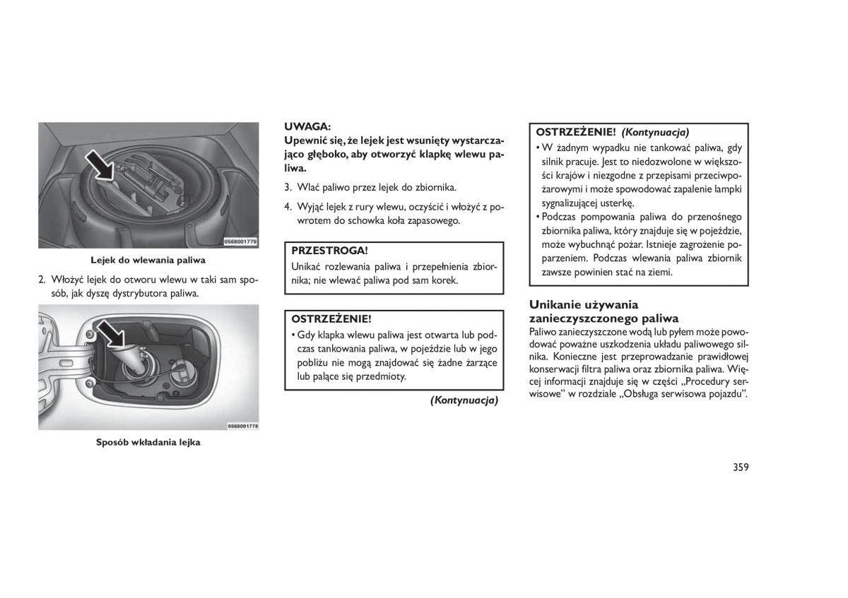 Jeep Grand Cherokee WK2 WH2 instrukcja obslugi / page 363