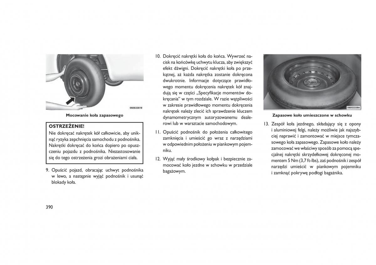 Jeep Grand Cherokee WK2 WH2 instrukcja obslugi / page 394