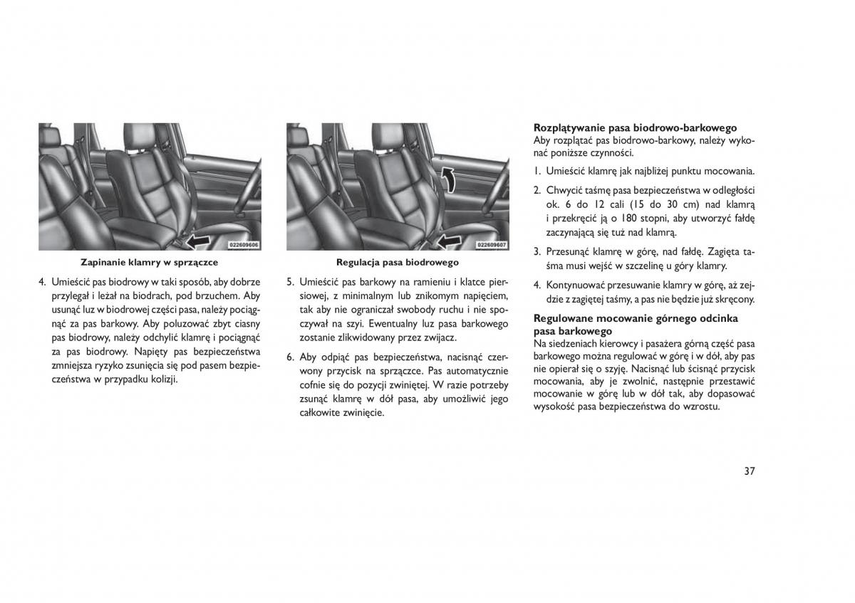 Jeep Grand Cherokee WK2 WH2 instrukcja obslugi / page 41