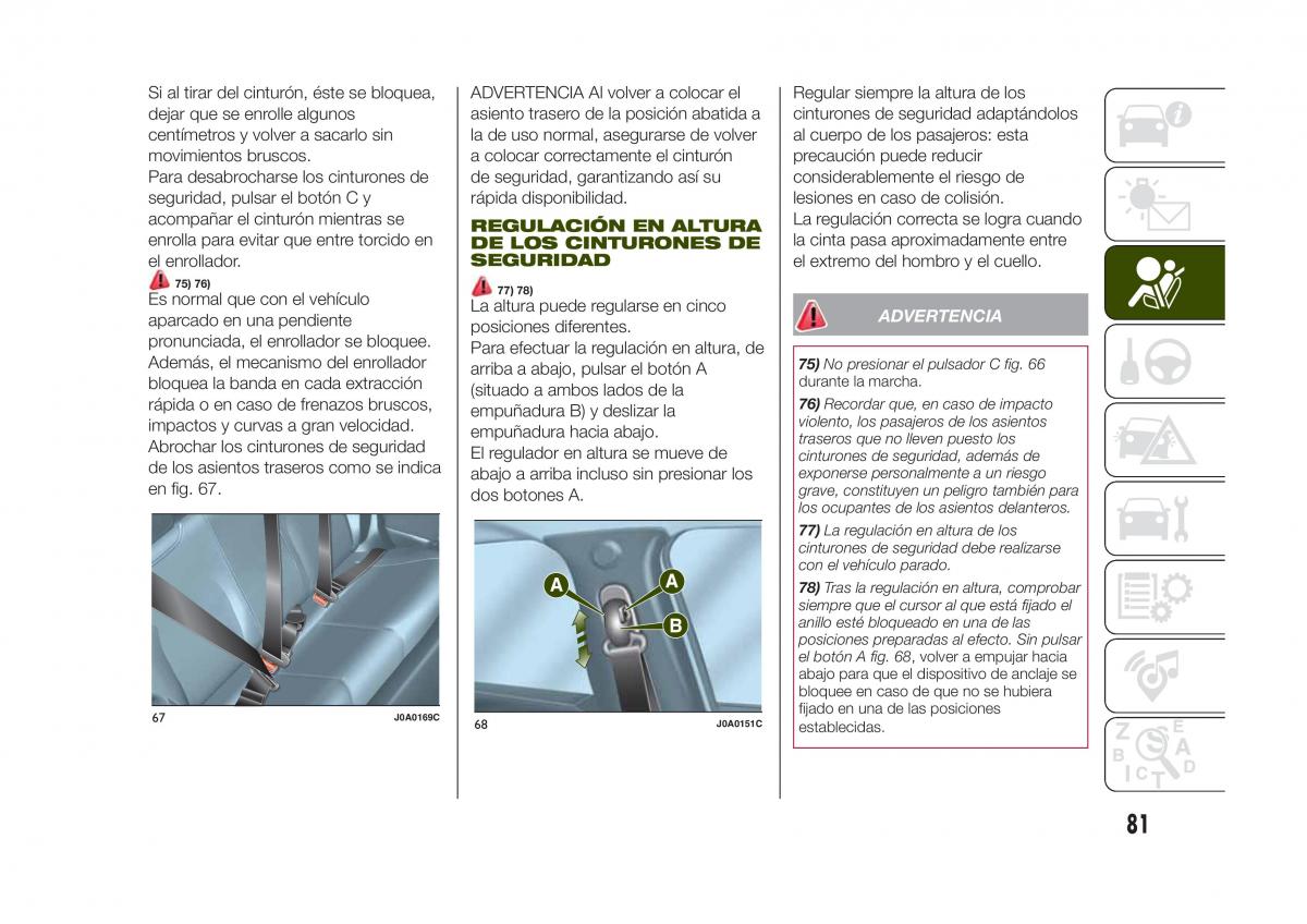 Jeep Renegade manual del propietario / page 83