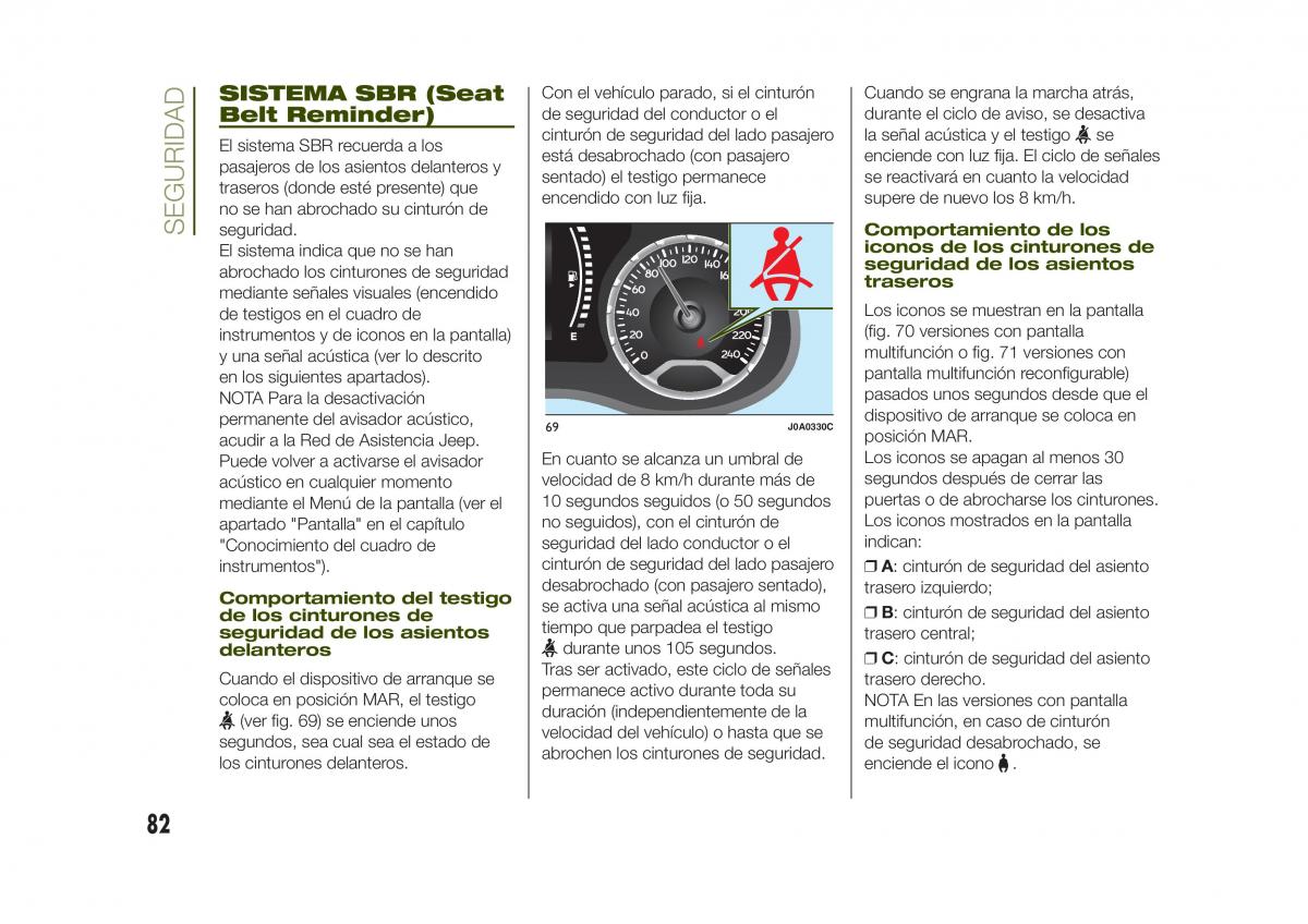 Jeep Renegade manual del propietario / page 84