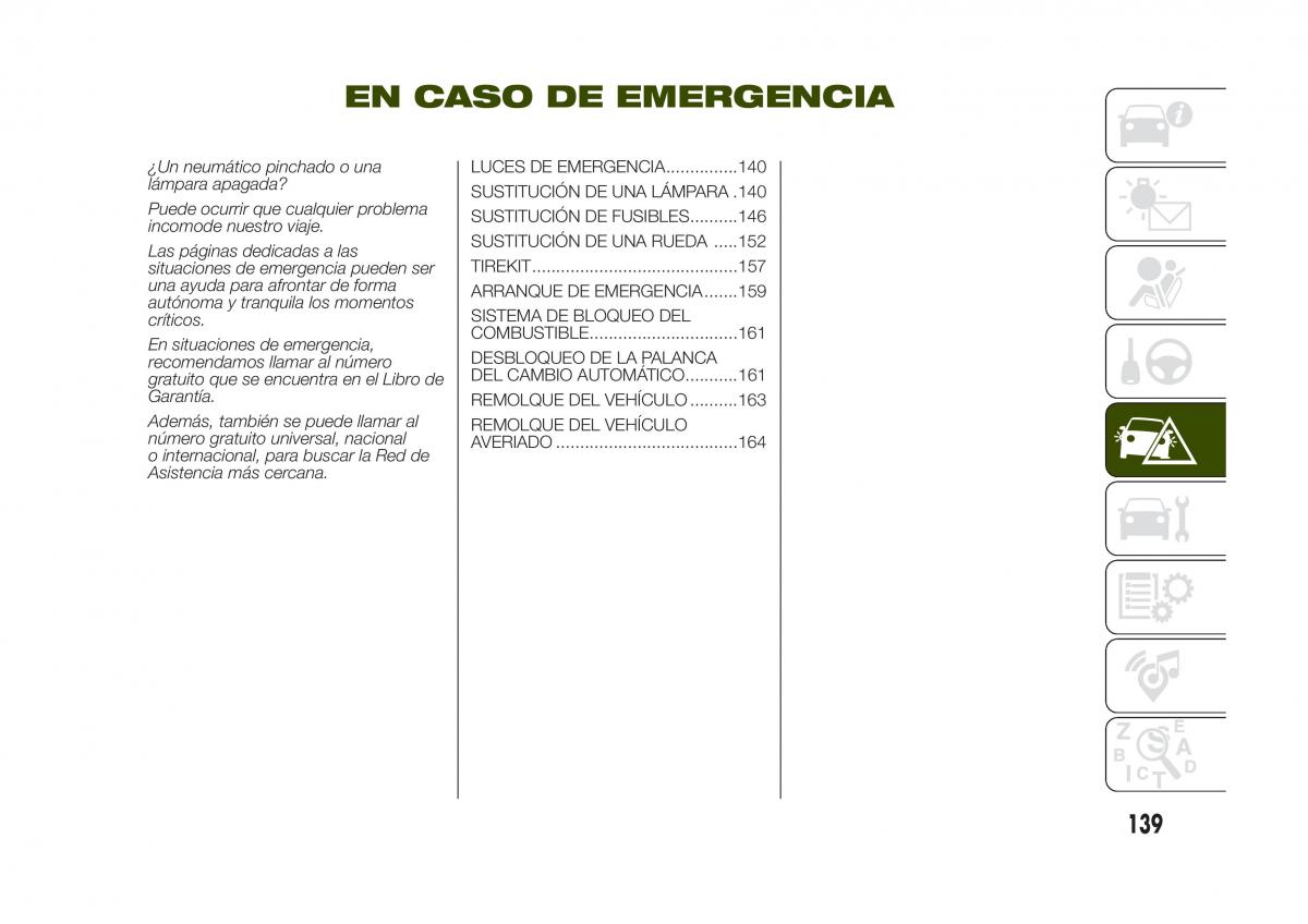 Jeep Renegade manual del propietario / page 141