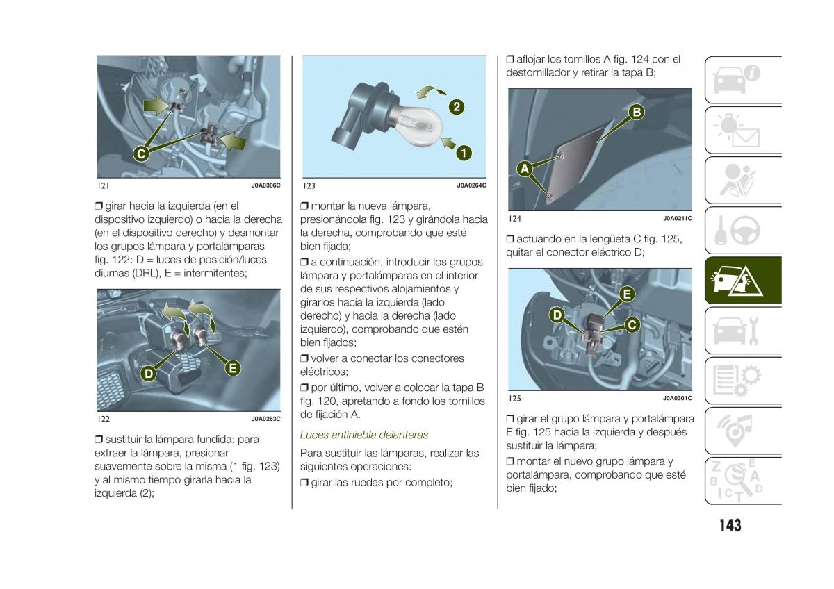 Jeep Renegade manual del propietario / page 145