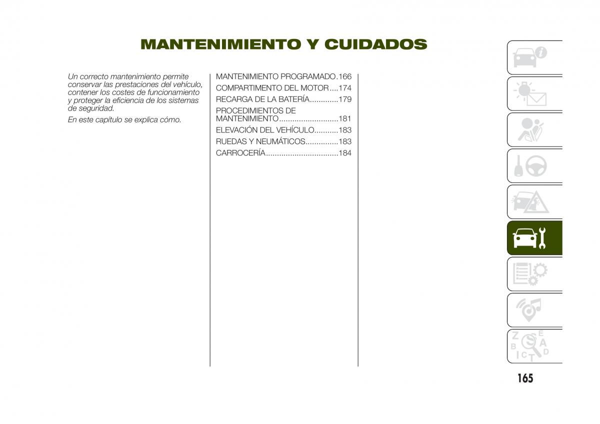 Jeep Renegade manual del propietario / page 167