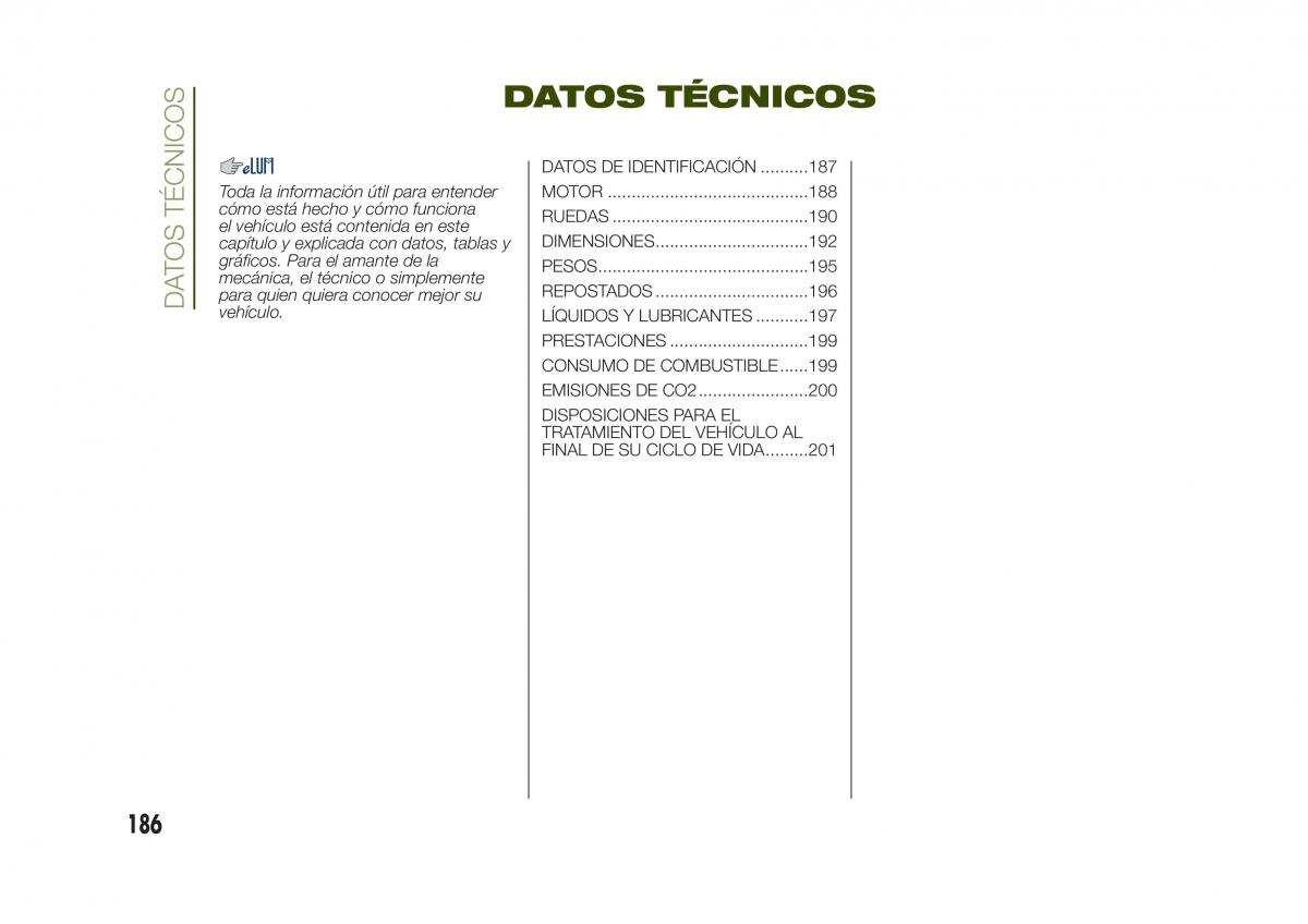 Jeep Renegade manual del propietario / page 188