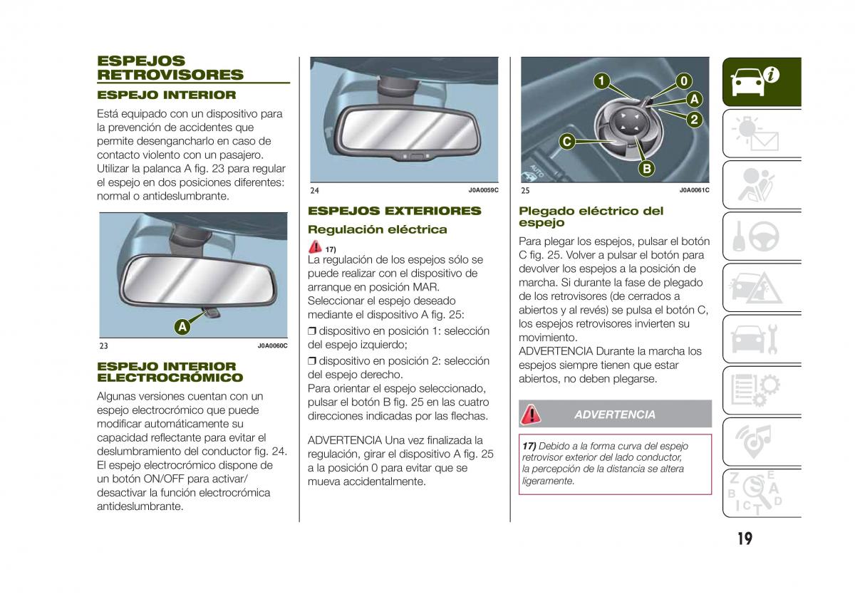 Jeep Renegade manual del propietario / page 21