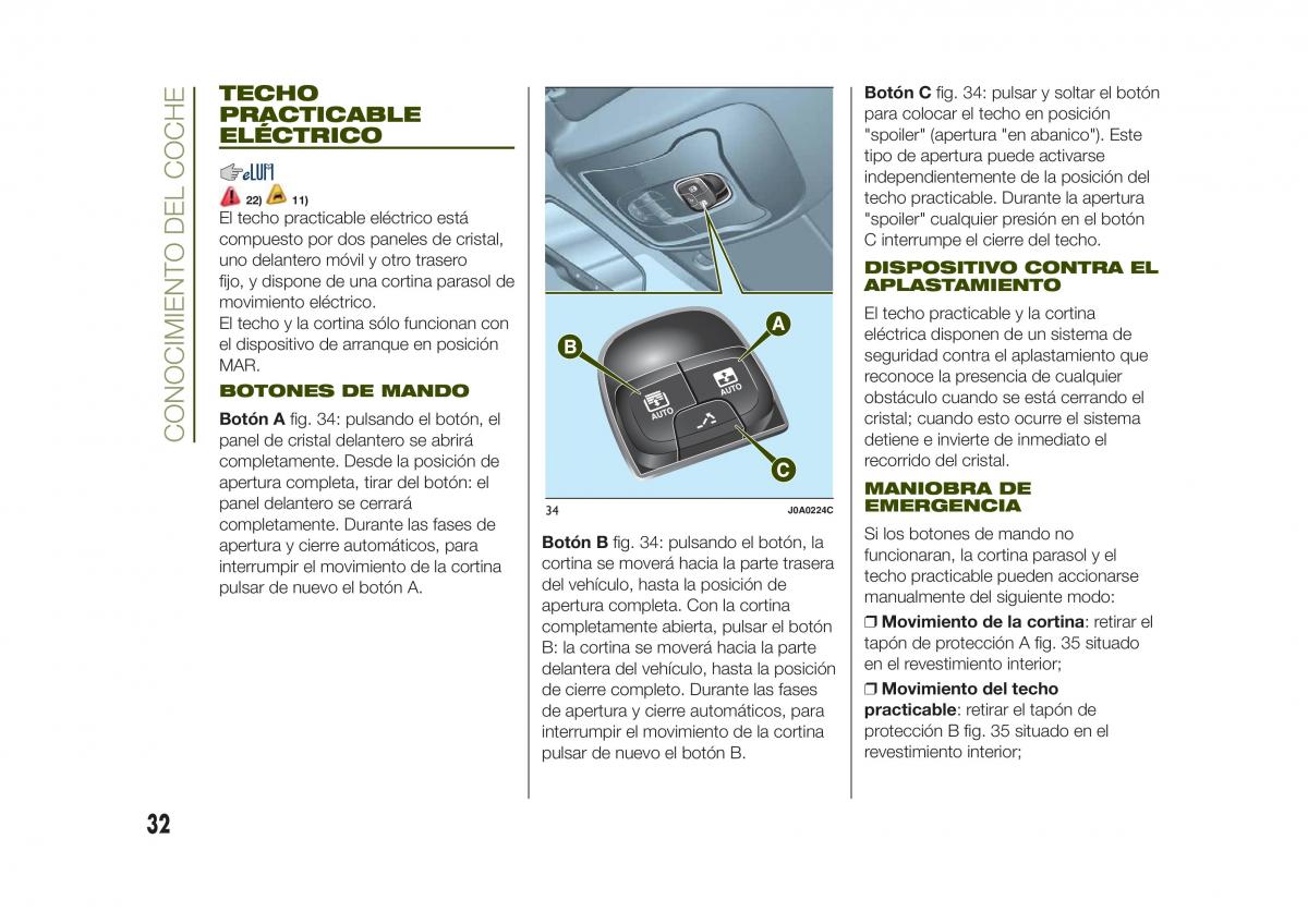 Jeep Renegade manual del propietario / page 34