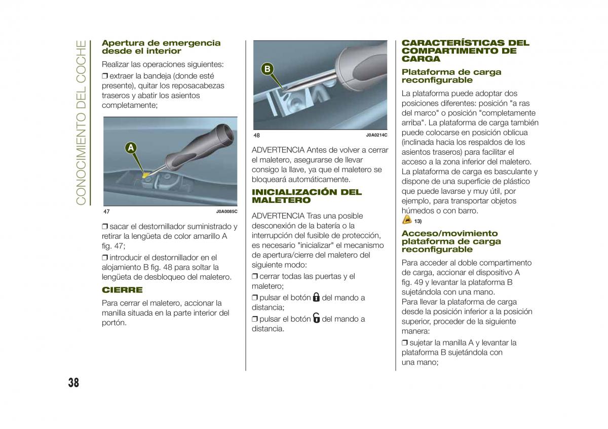 Jeep Renegade manual del propietario / page 40