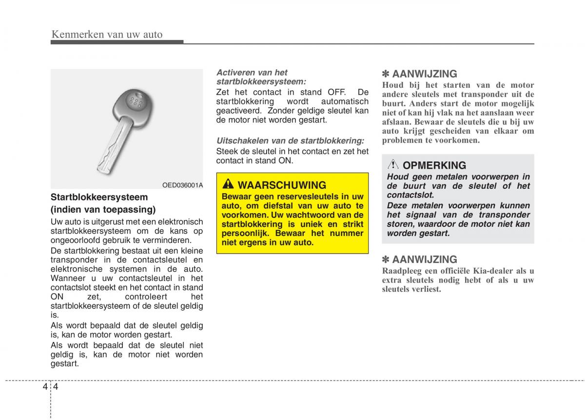 KIA Picanto II 2 handleiding / page 85