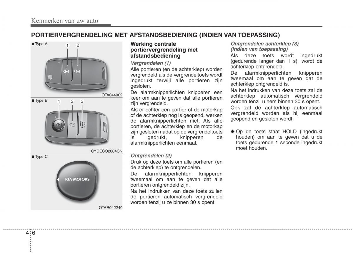 KIA Picanto II 2 handleiding / page 87