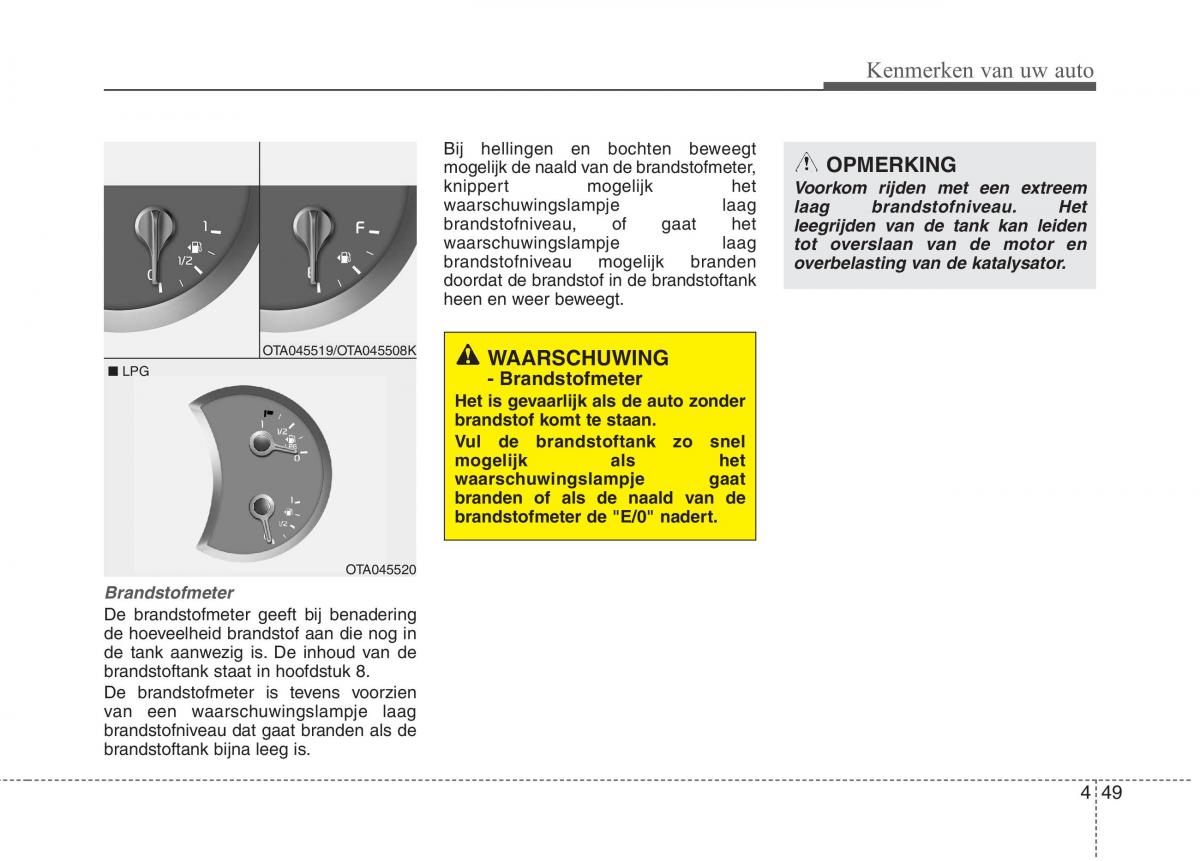 KIA Picanto II 2 handleiding / page 130