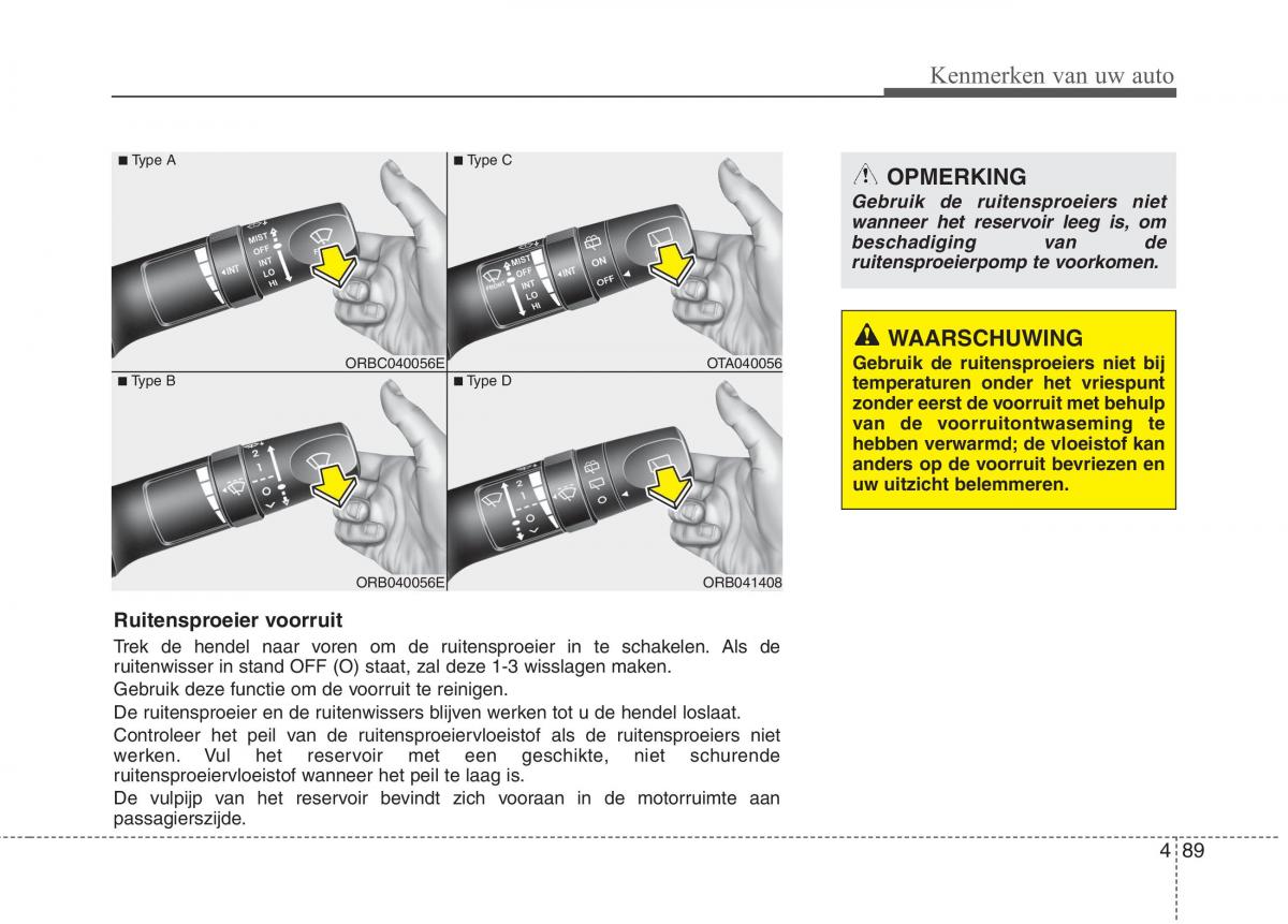 KIA Picanto II 2 handleiding / page 170