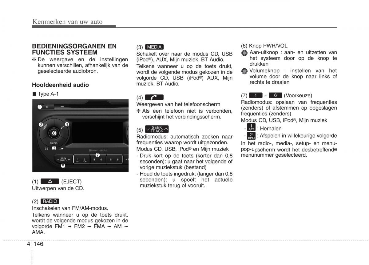 KIA Picanto II 2 handleiding / page 199