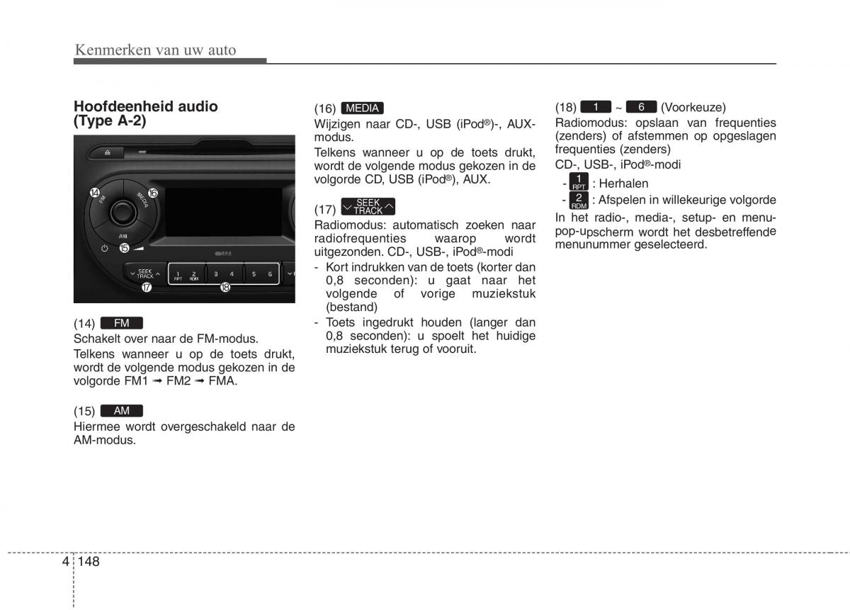 KIA Picanto II 2 handleiding / page 201