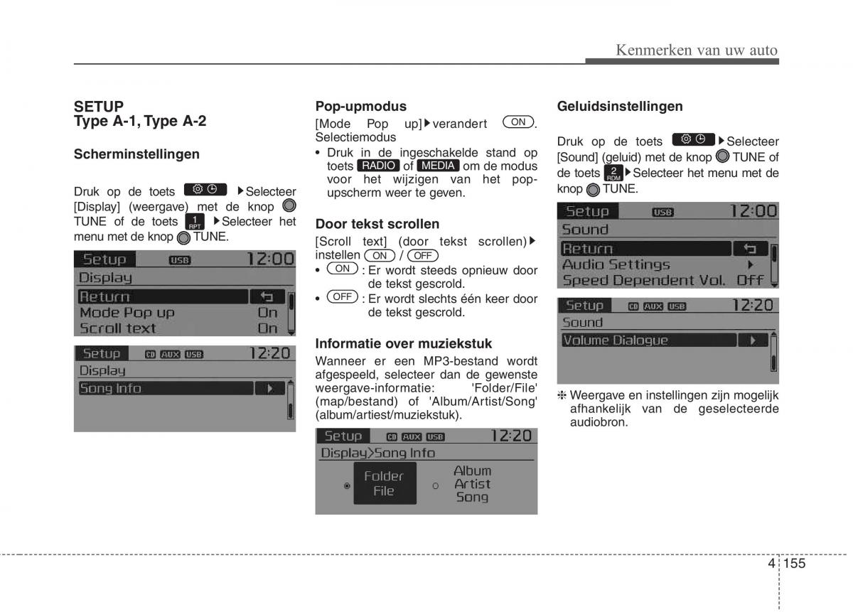 KIA Picanto II 2 handleiding / page 208