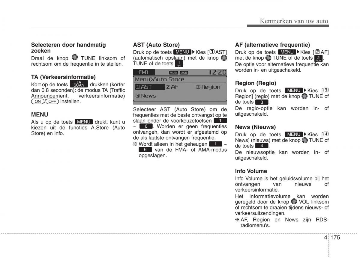 KIA Picanto II 2 handleiding / page 228