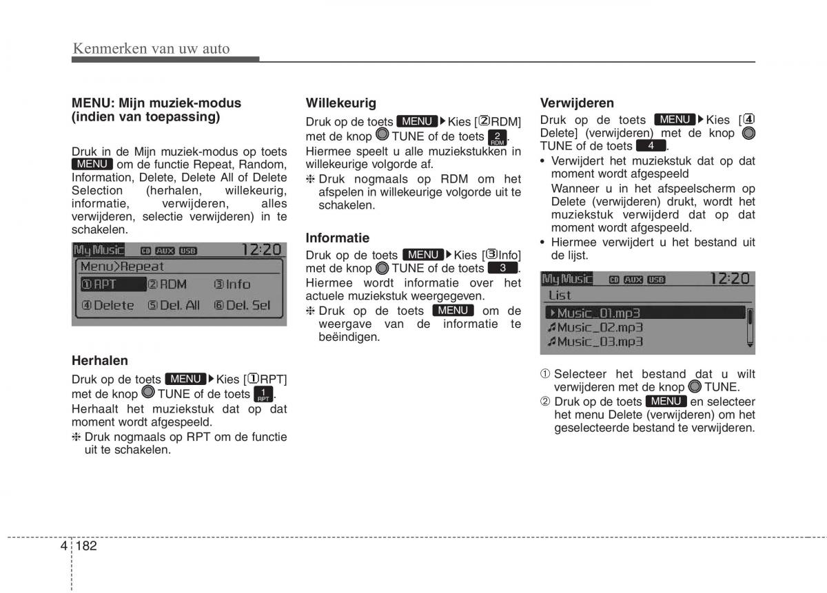 KIA Picanto II 2 handleiding / page 235