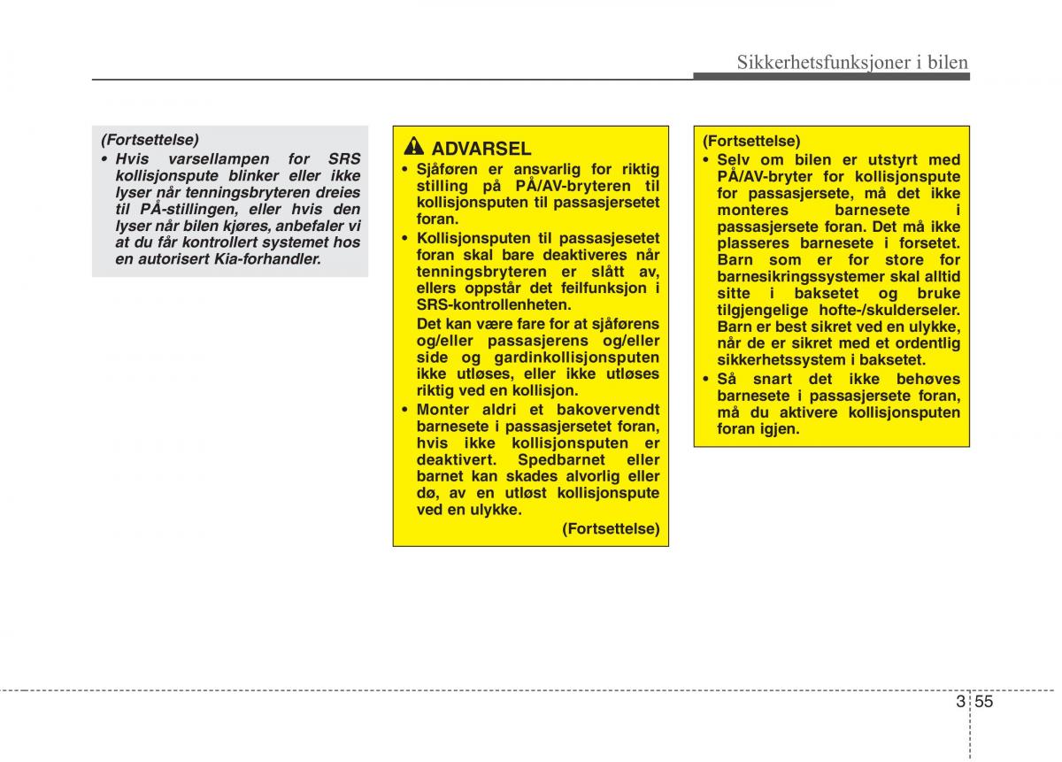 KIA Picanto II 2 bruksanvisningen / page 68