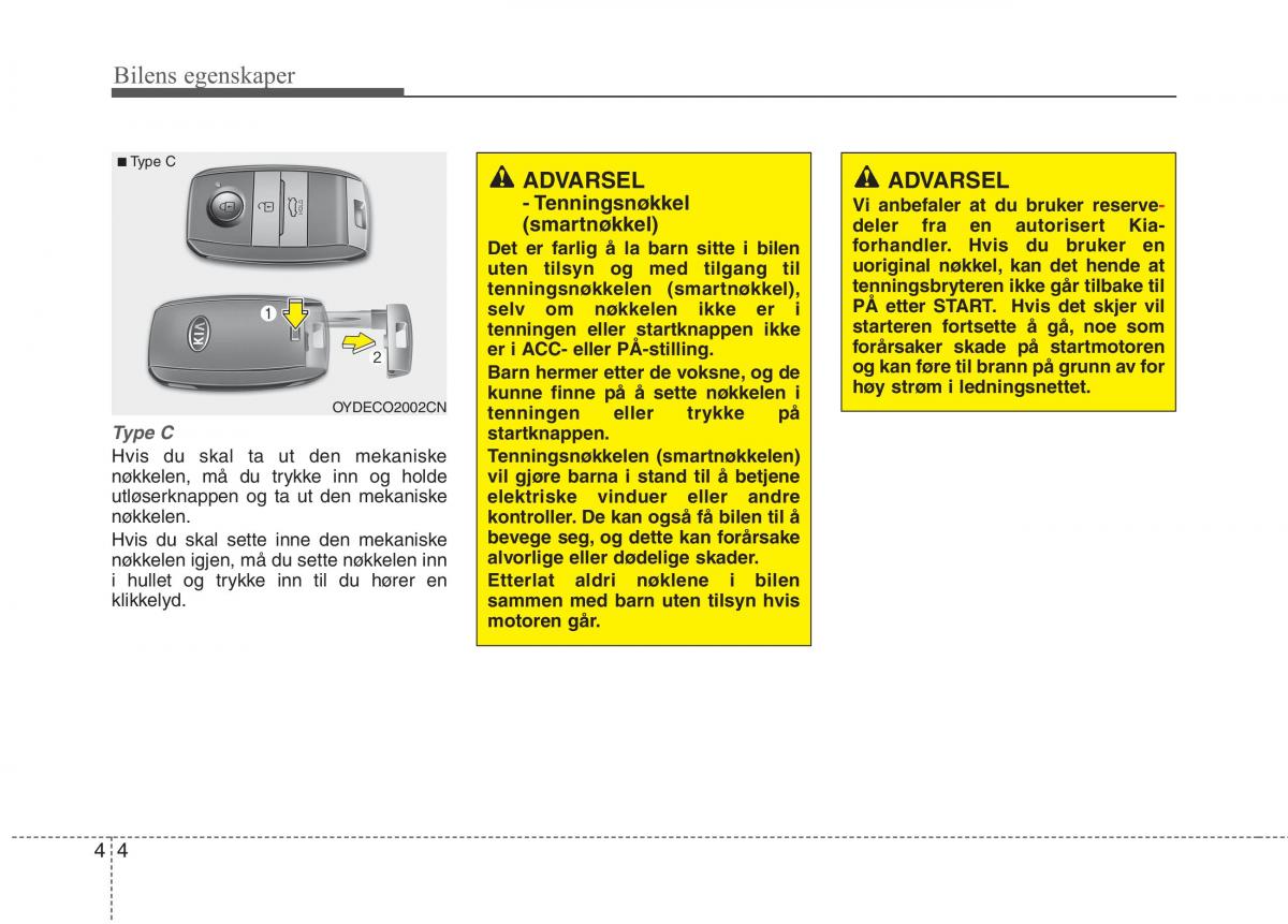 KIA Picanto II 2 bruksanvisningen / page 83