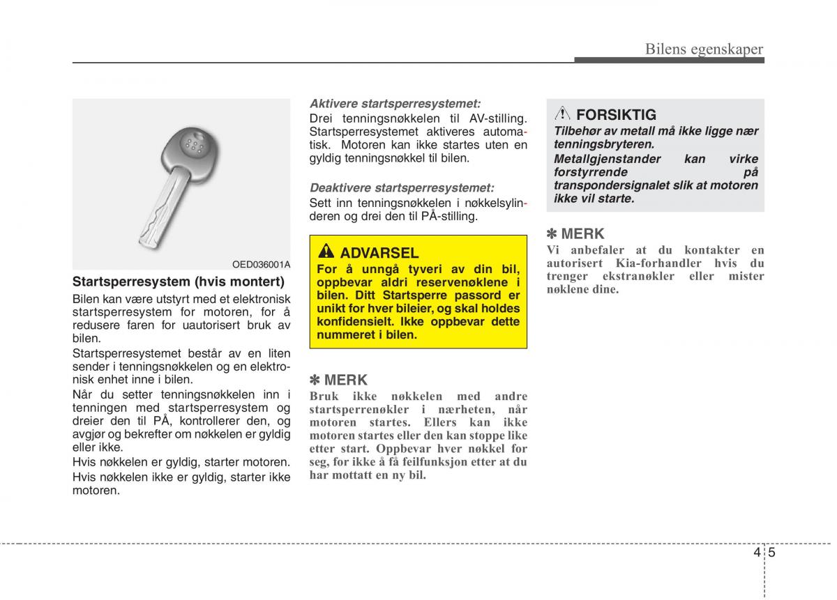 KIA Picanto II 2 bruksanvisningen / page 84