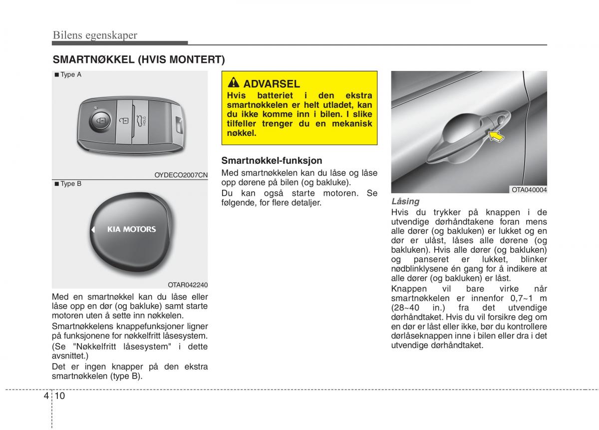 KIA Picanto II 2 bruksanvisningen / page 89