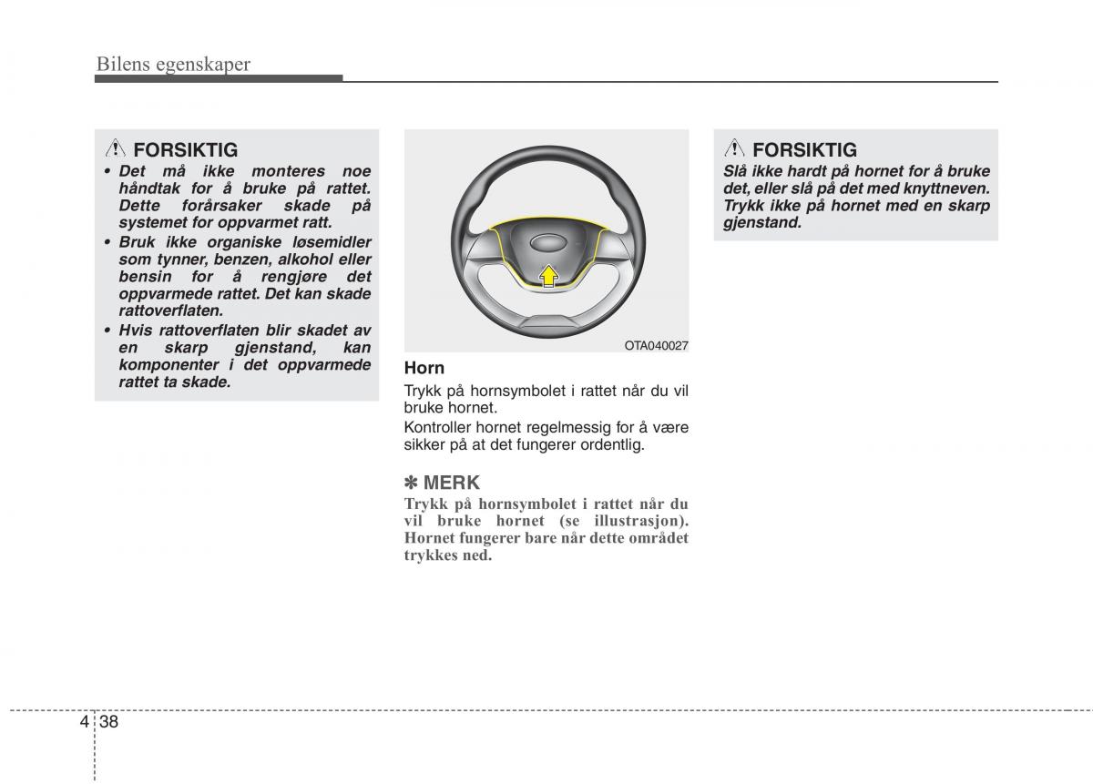 KIA Picanto II 2 bruksanvisningen / page 117