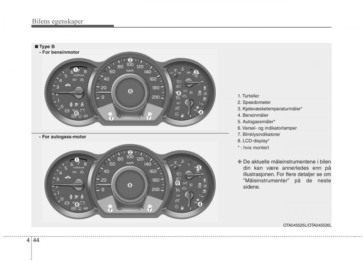 KIA Picanto II 2 bruksanvisningen / page 123