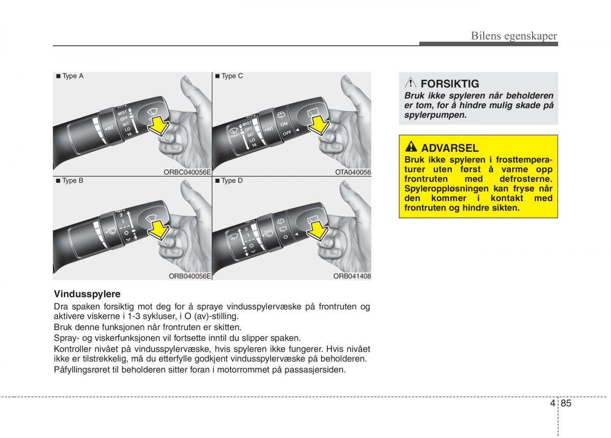 KIA Picanto II 2 bruksanvisningen / page 164