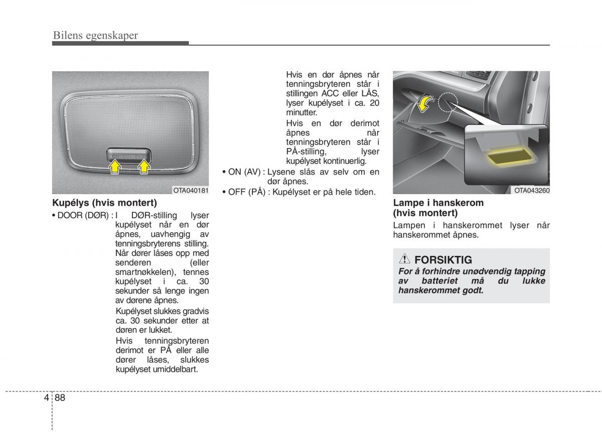 KIA Picanto II 2 bruksanvisningen / page 167