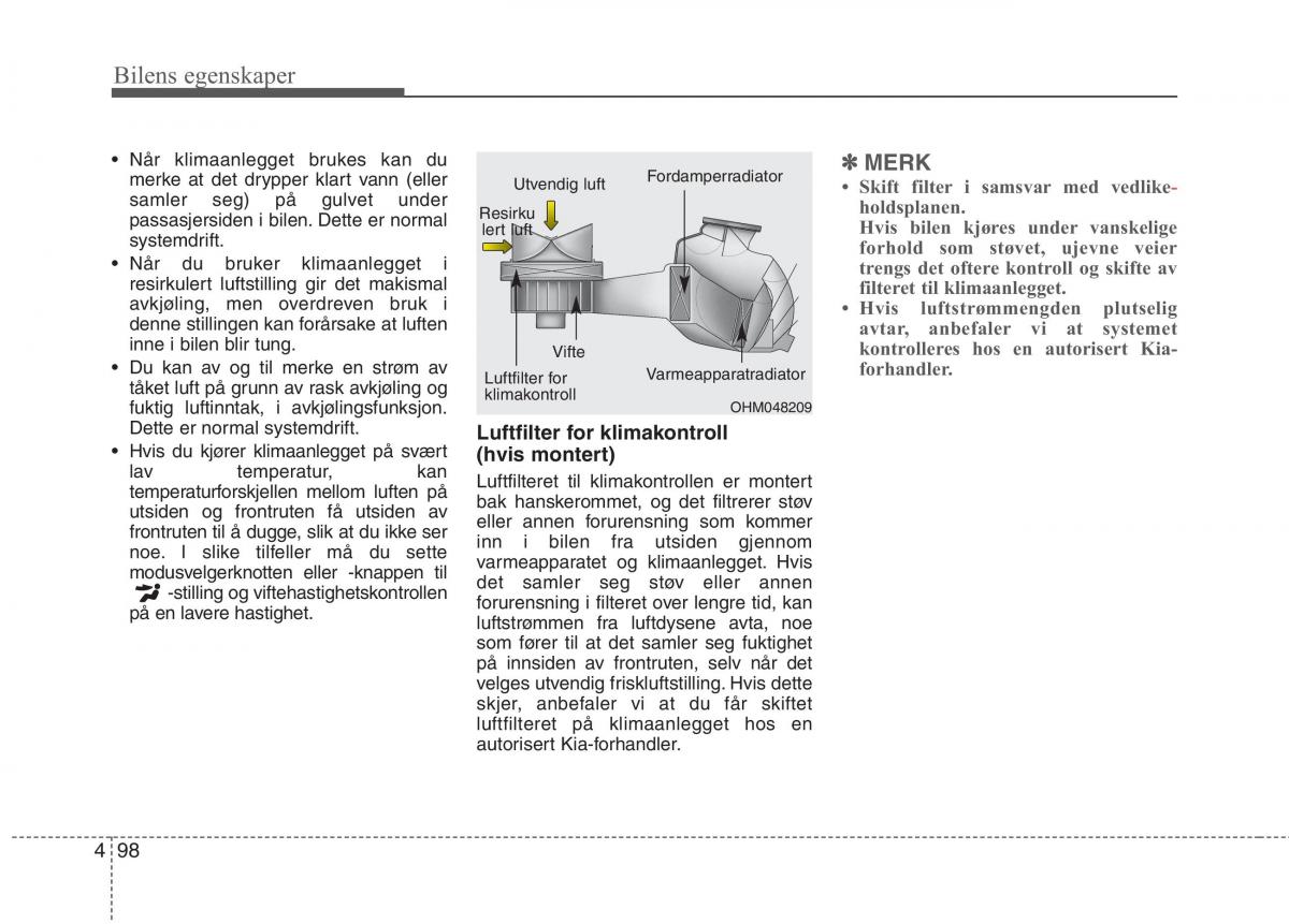 KIA Picanto II 2 bruksanvisningen / page 177