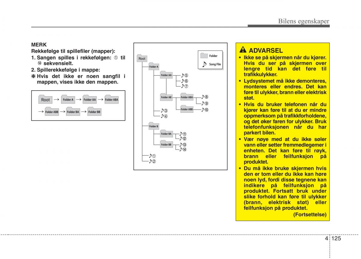 KIA Picanto II 2 bruksanvisningen / page 204