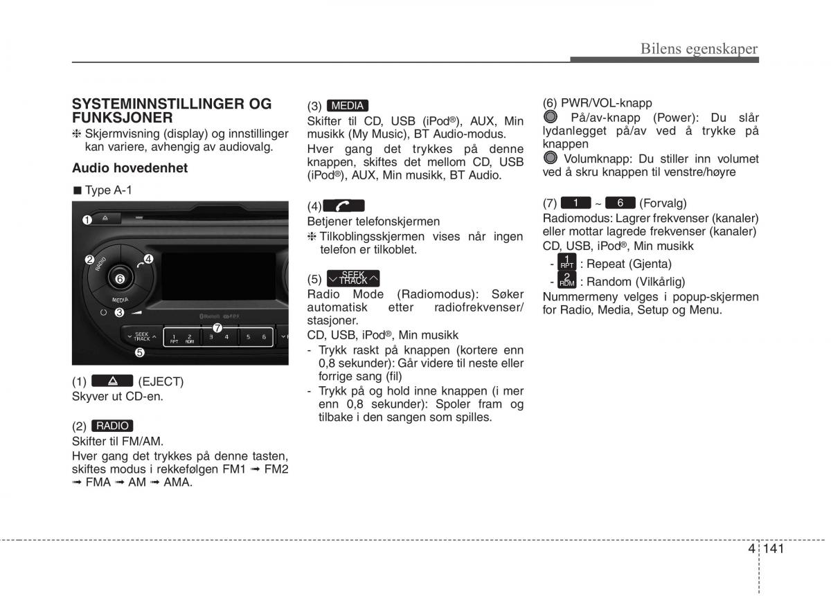 KIA Picanto II 2 bruksanvisningen / page 220