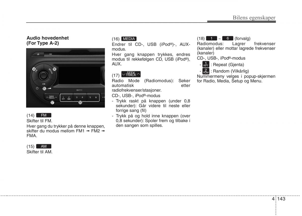 KIA Picanto II 2 bruksanvisningen / page 222