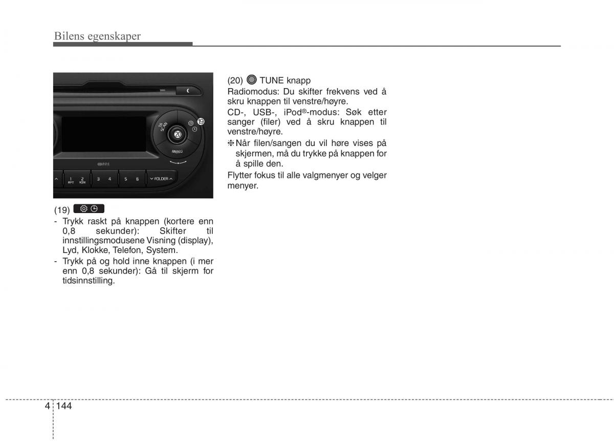 KIA Picanto II 2 bruksanvisningen / page 223