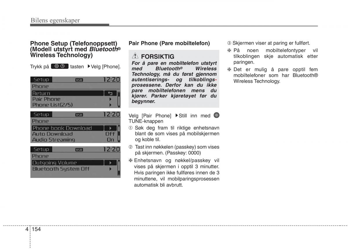 KIA Picanto II 2 bruksanvisningen / page 233