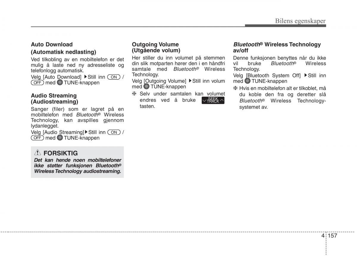 KIA Picanto II 2 bruksanvisningen / page 236