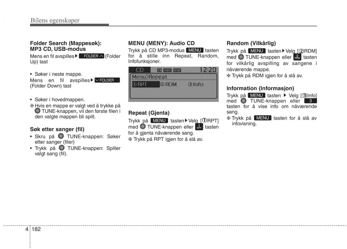 KIA Picanto II 2 bruksanvisningen / page 261