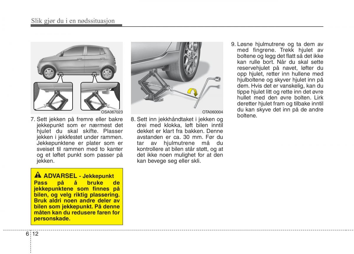 KIA Picanto II 2 bruksanvisningen / page 364