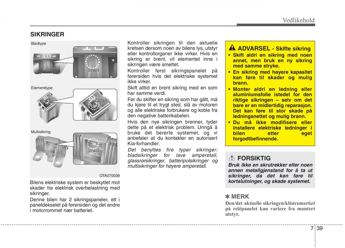 KIA Picanto II 2 bruksanvisningen / page 424