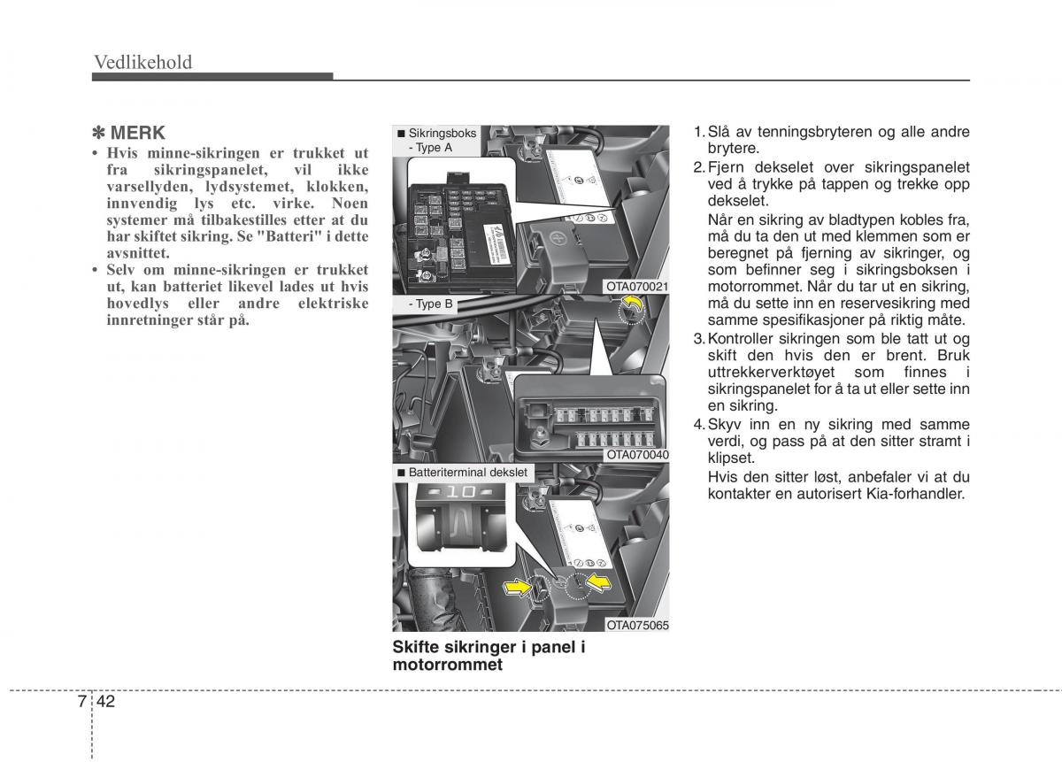 KIA Picanto II 2 bruksanvisningen / page 427