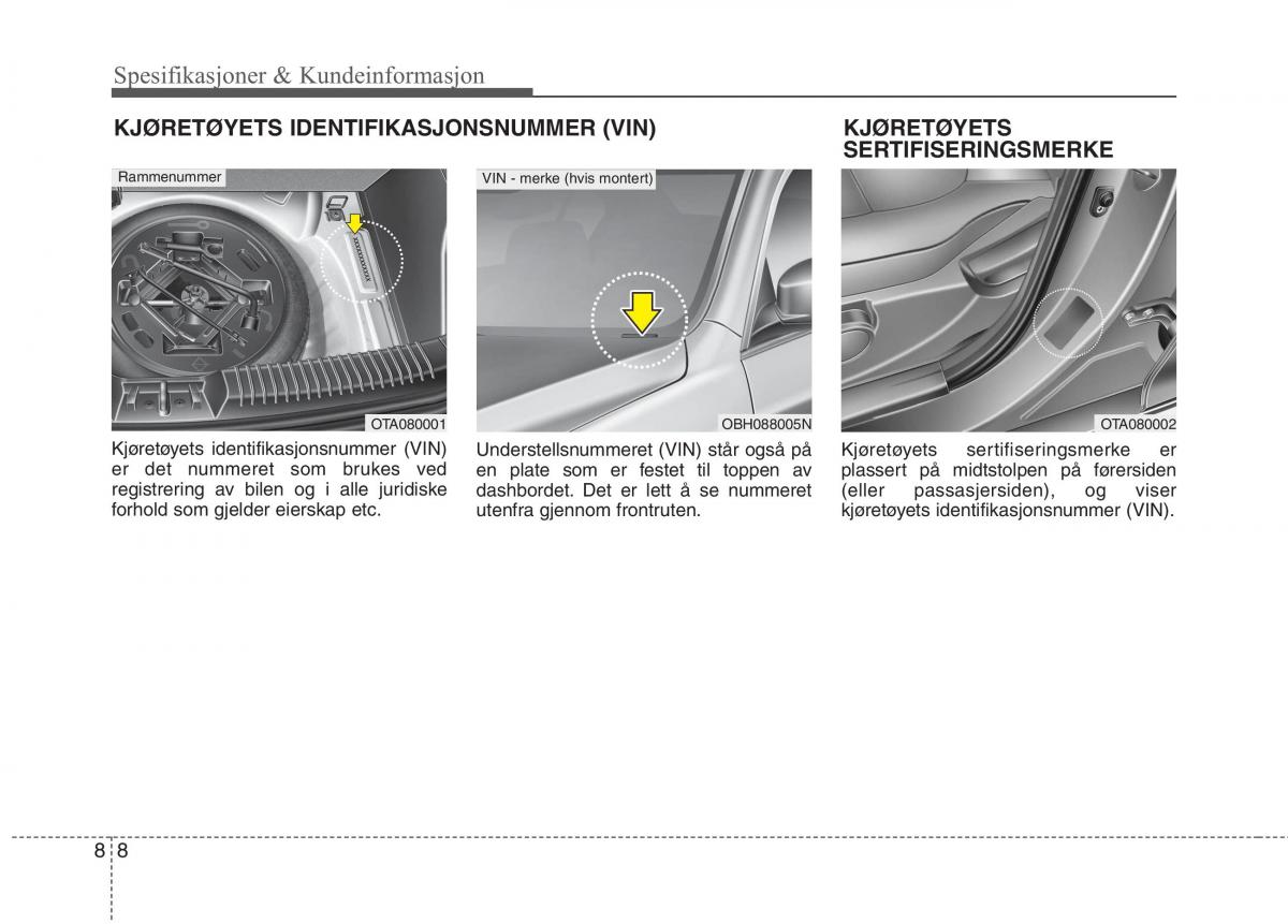 KIA Picanto II 2 bruksanvisningen / page 464