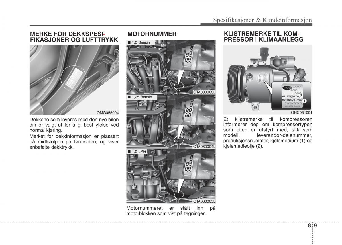 KIA Picanto II 2 bruksanvisningen / page 465