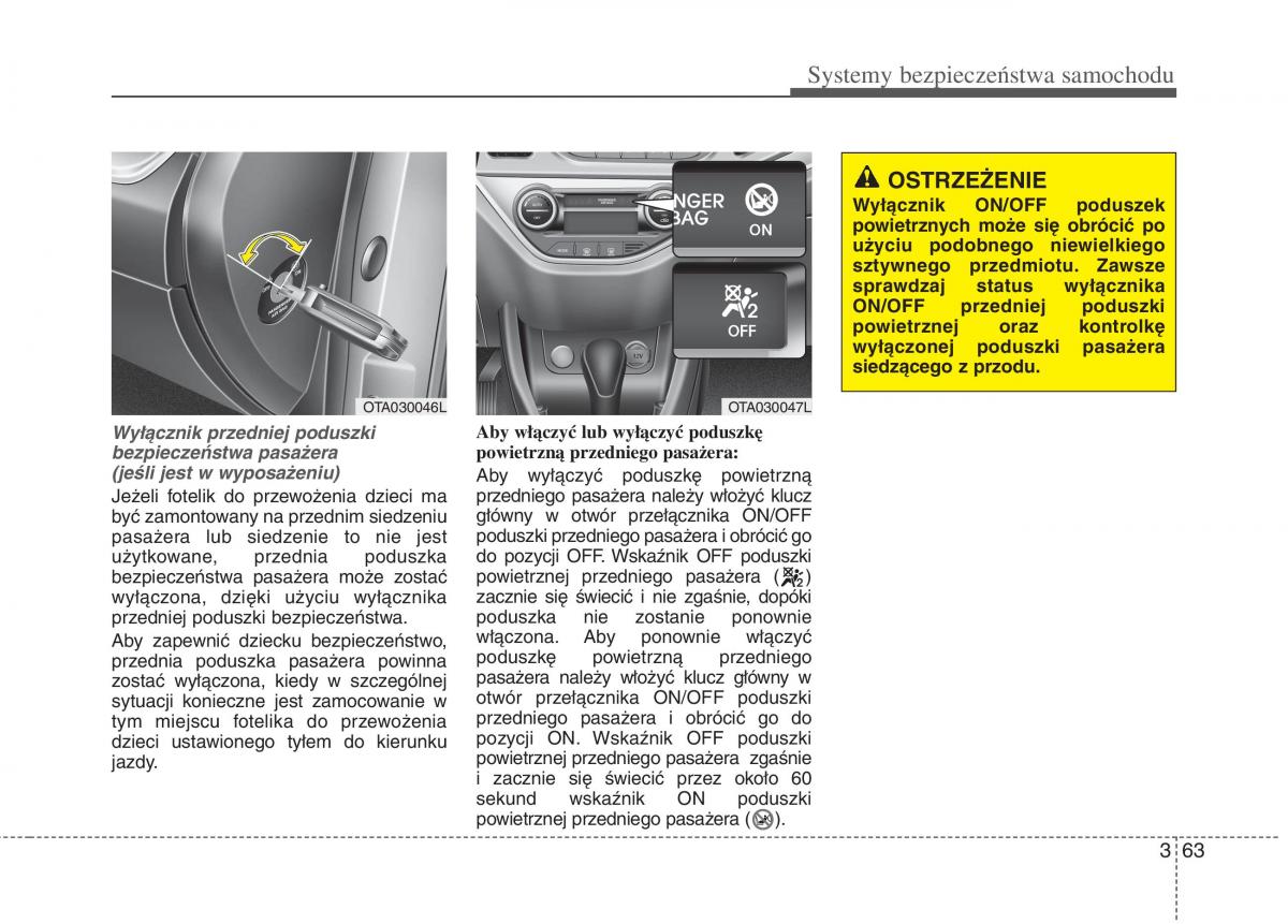 KIA Picanto II 2 instrukcja obslugi / page 75