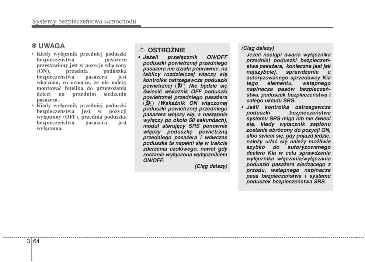 KIA Picanto II 2 instrukcja obslugi / page 76