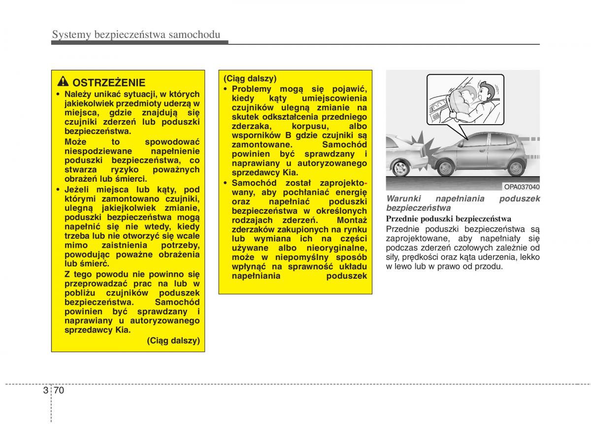 KIA Picanto II 2 instrukcja obslugi / page 82