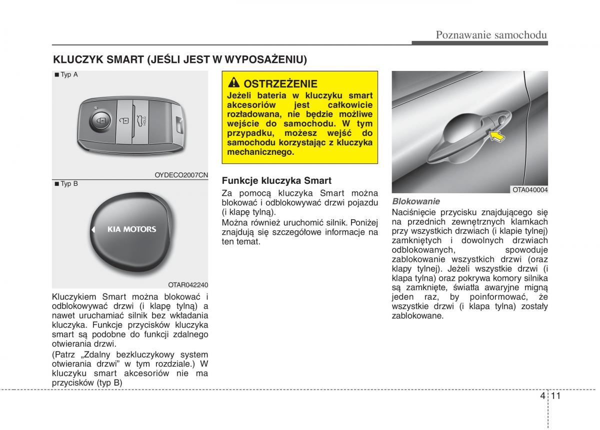 KIA Picanto II 2 instrukcja obslugi / page 100