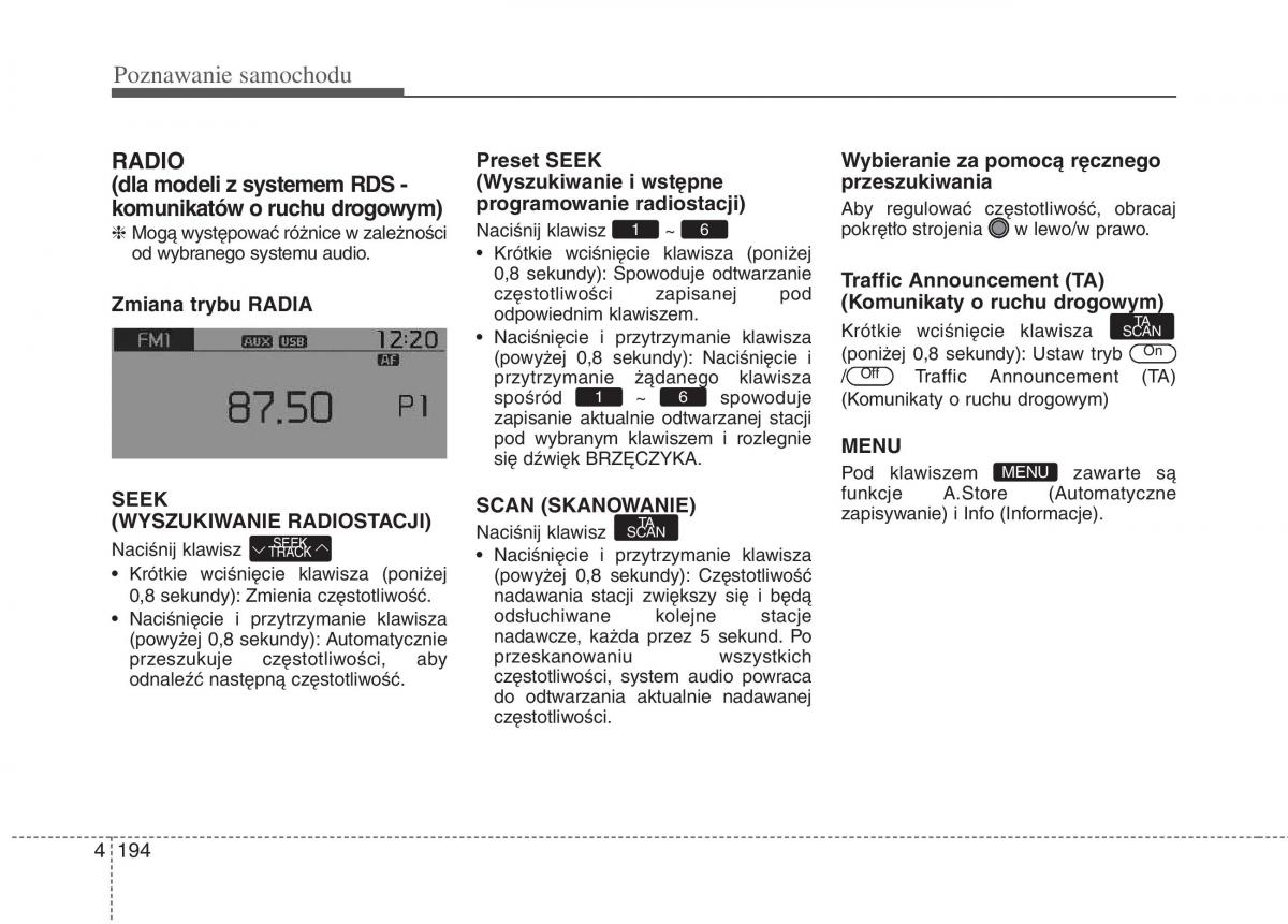 KIA Picanto II 2 instrukcja obslugi / page 283