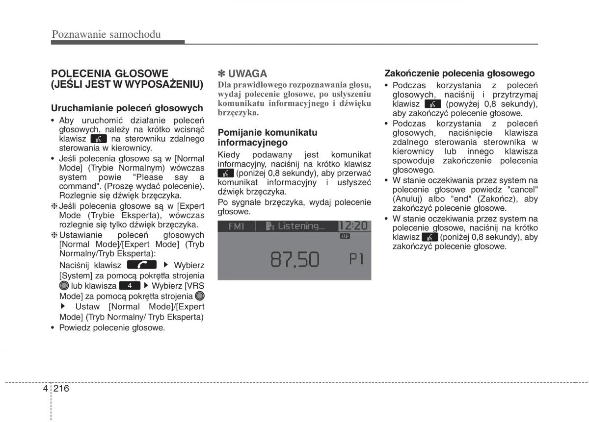 KIA Picanto II 2 instrukcja obslugi / page 305