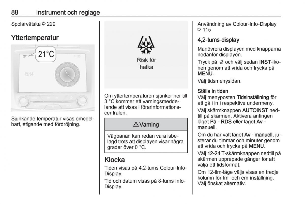 Opel Insignia A instruktionsbok / page 90